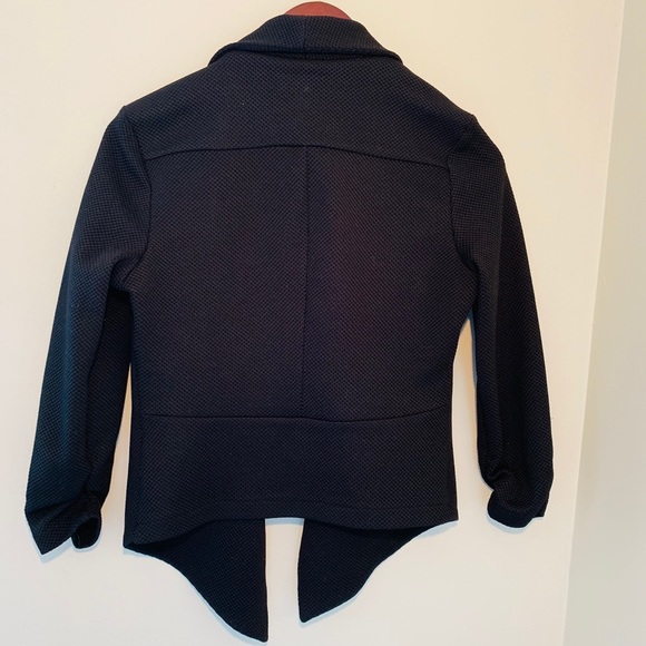 **MICHEL** Black 3/4 sleeve blazer - Picture 3 of 3